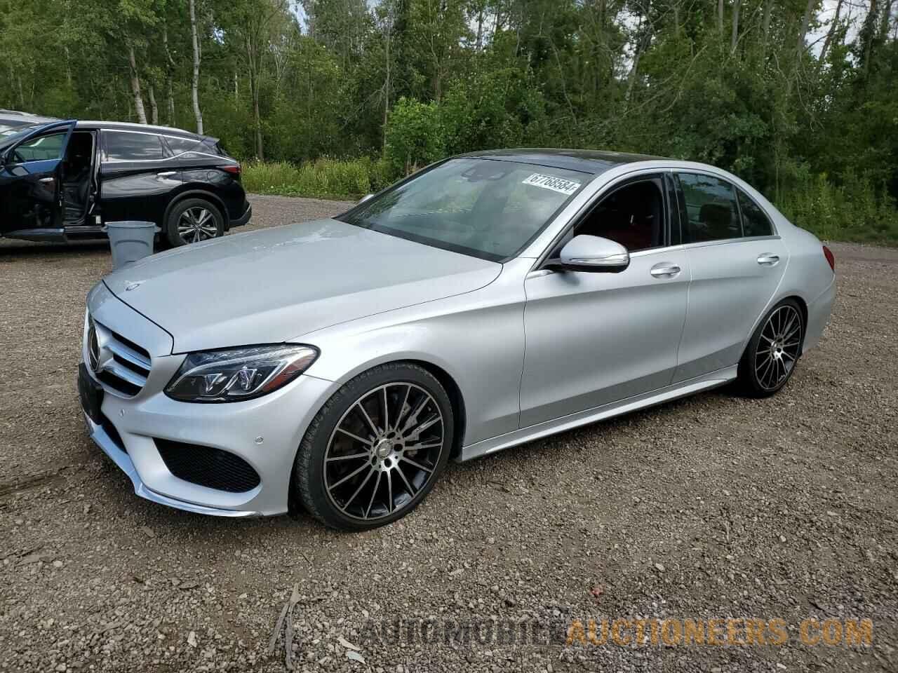 55SWF6GB8FU096584 MERCEDES-BENZ C-CLASS 2015