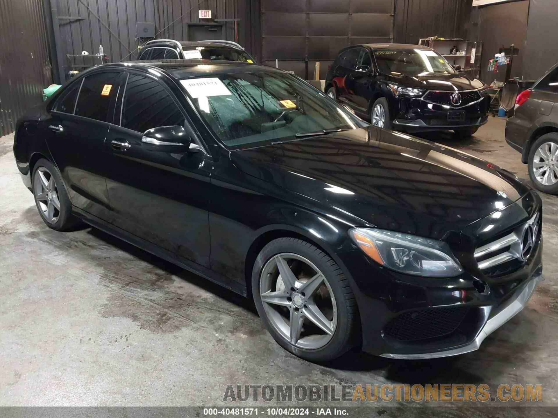 55SWF6GB9FU024986 MERCEDES-BENZ C 400 2015