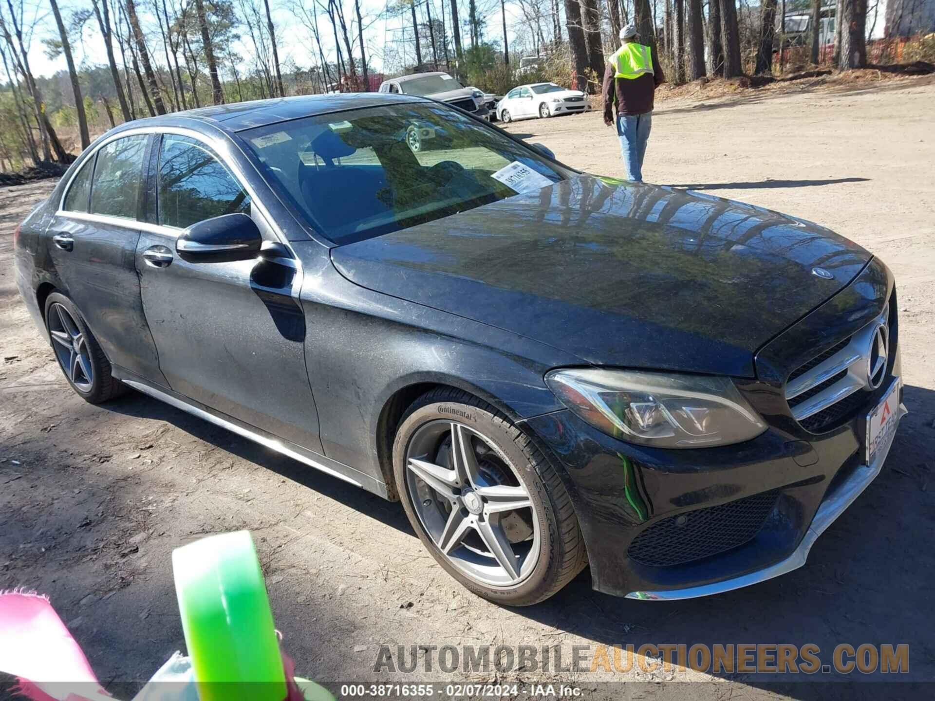 55SWF6GB9FU025474 MERCEDES-BENZ C 400 2015