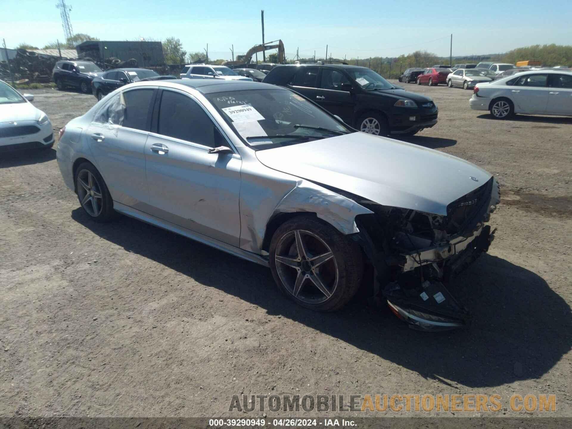 55SWF6GB9FU025670 MERCEDES-BENZ C 400 2015