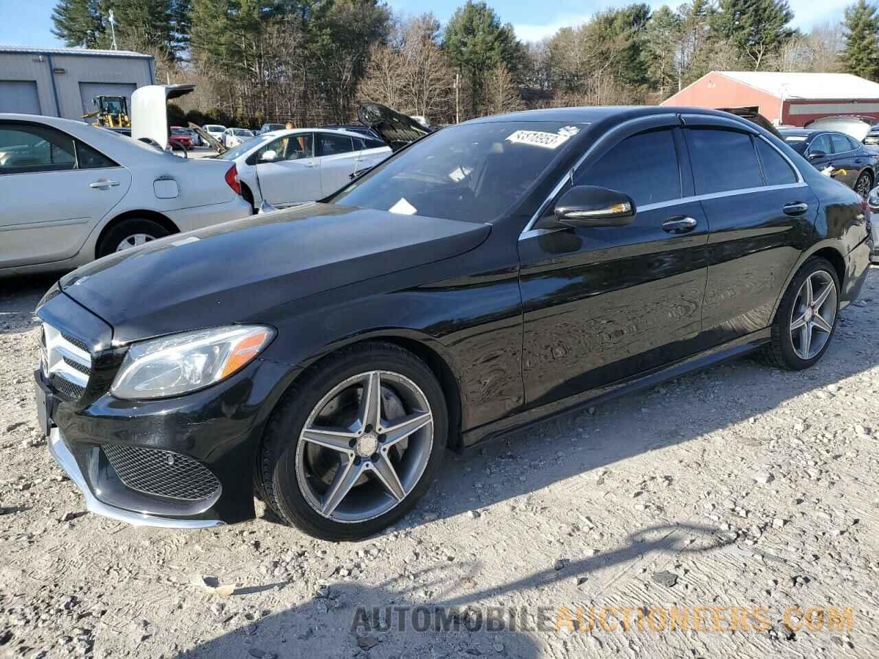 55SWF6GB9FU028388 MERCEDES-BENZ C-CLASS 2015