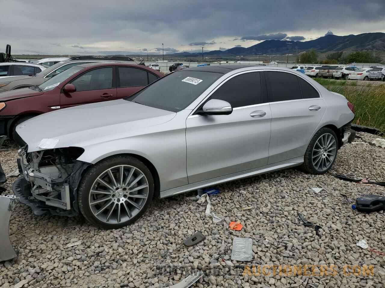 55SWF6GB9FU040850 MERCEDES-BENZ C-CLASS 2015