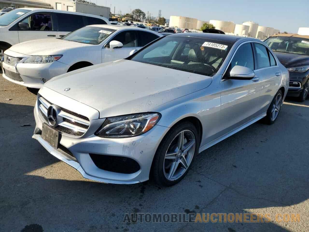 55SWF6GBXFU004679 MERCEDES-BENZ C-CLASS 2015