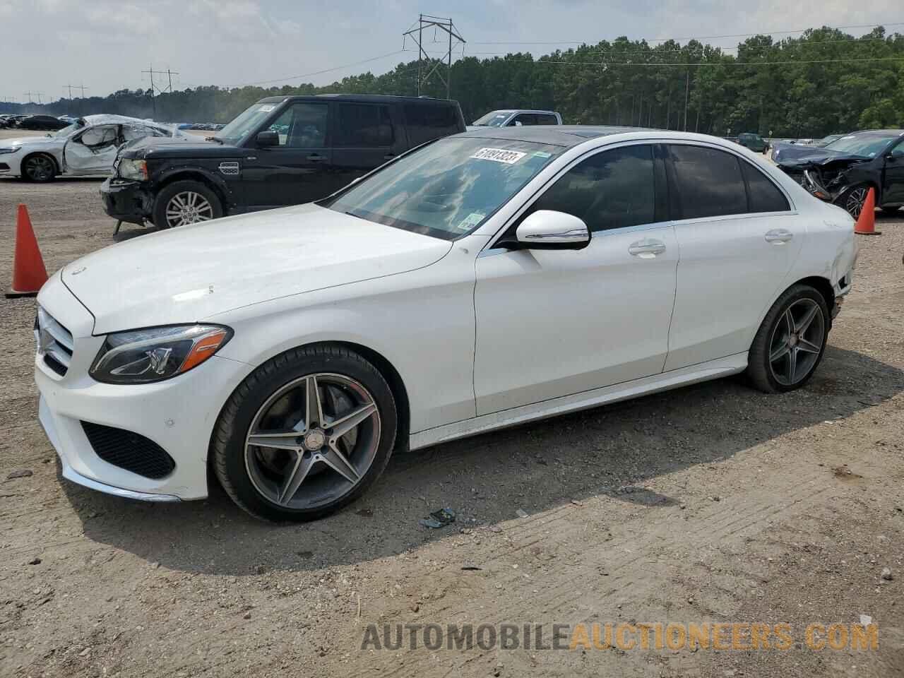 55SWF6GBXFU005086 MERCEDES-BENZ C-CLASS 2015