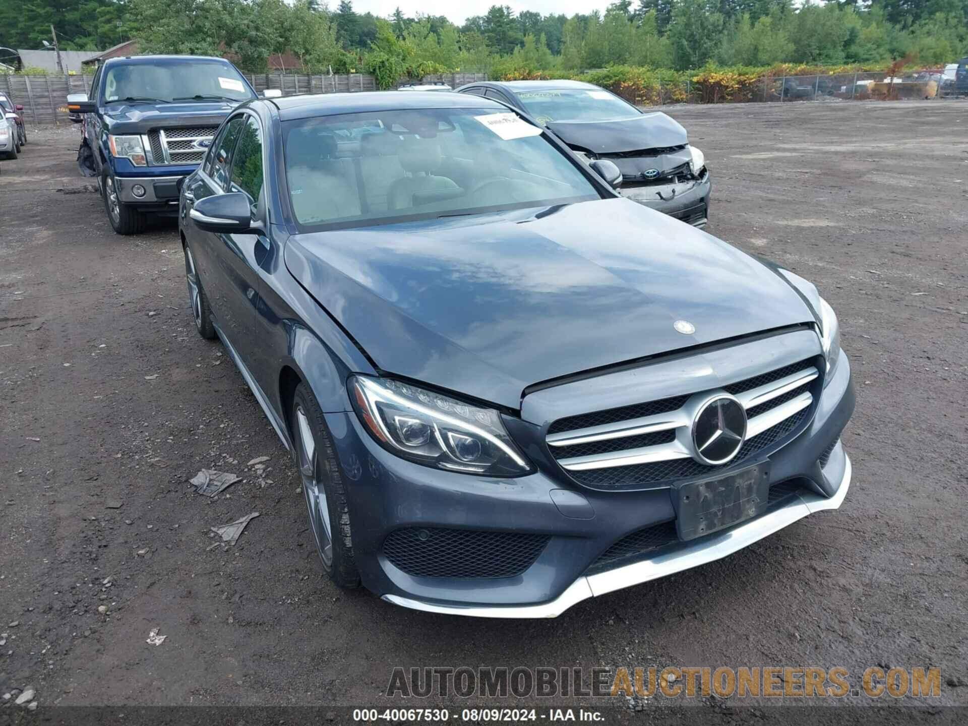 55SWF6GBXFU009221 MERCEDES-BENZ C 400 2015