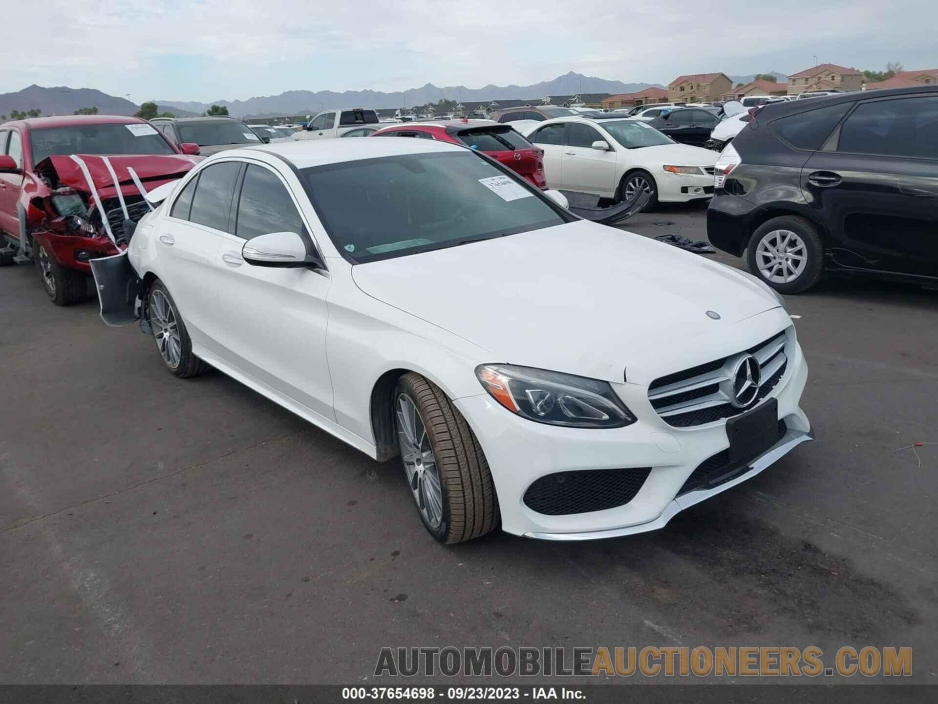 55SWF6GBXFU009946 MERCEDES-BENZ C-CLASS 2015