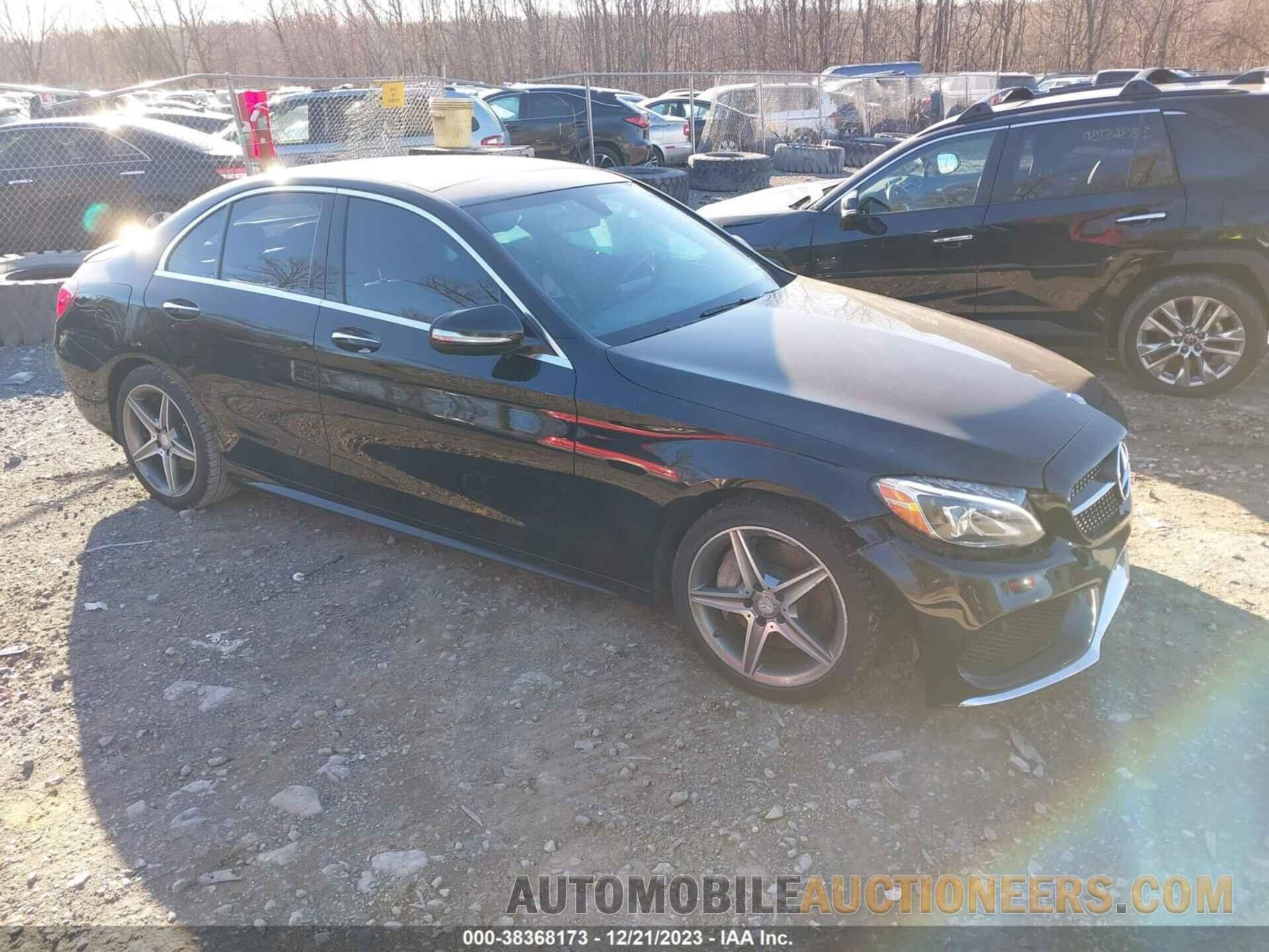 55SWF6GBXFU018310 MERCEDES-BENZ C 400 2015