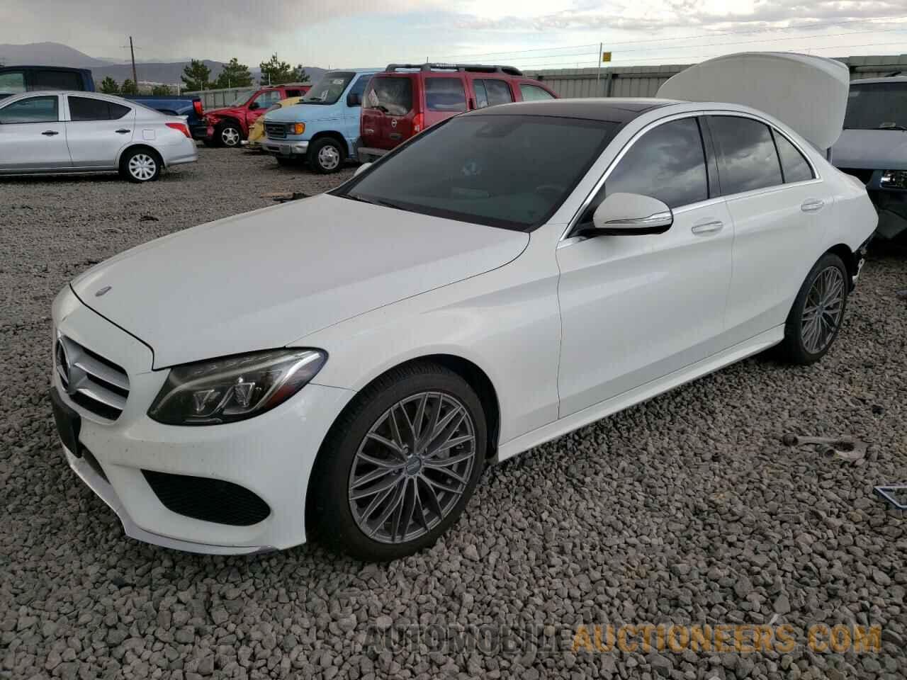 55SWF6GBXFU027508 MERCEDES-BENZ C-CLASS 2015