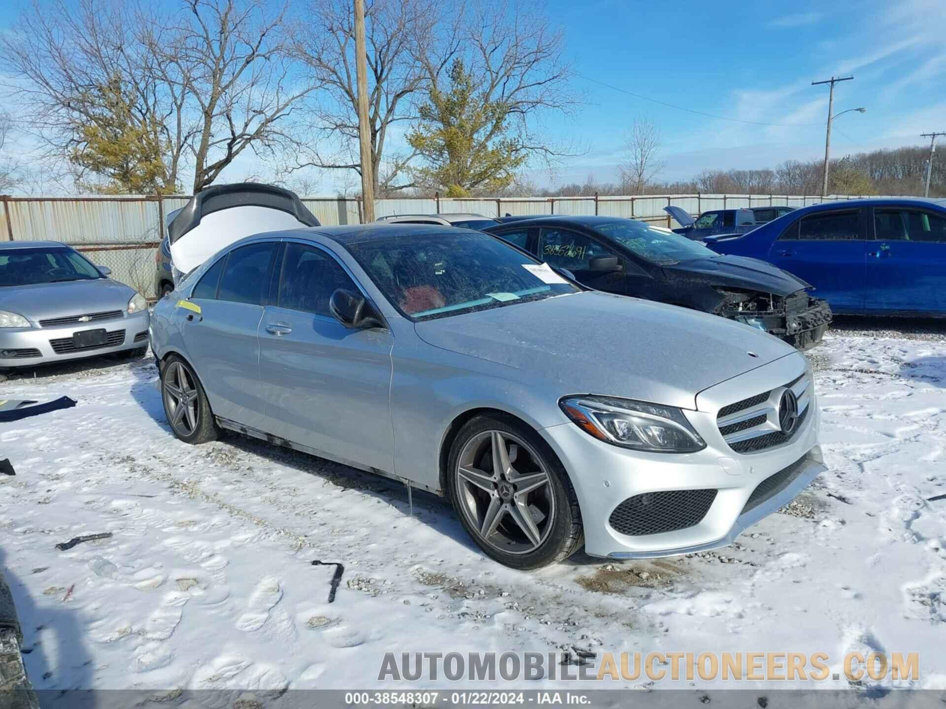 55SWF6GBXFU028612 MERCEDES-BENZ C 400 2015