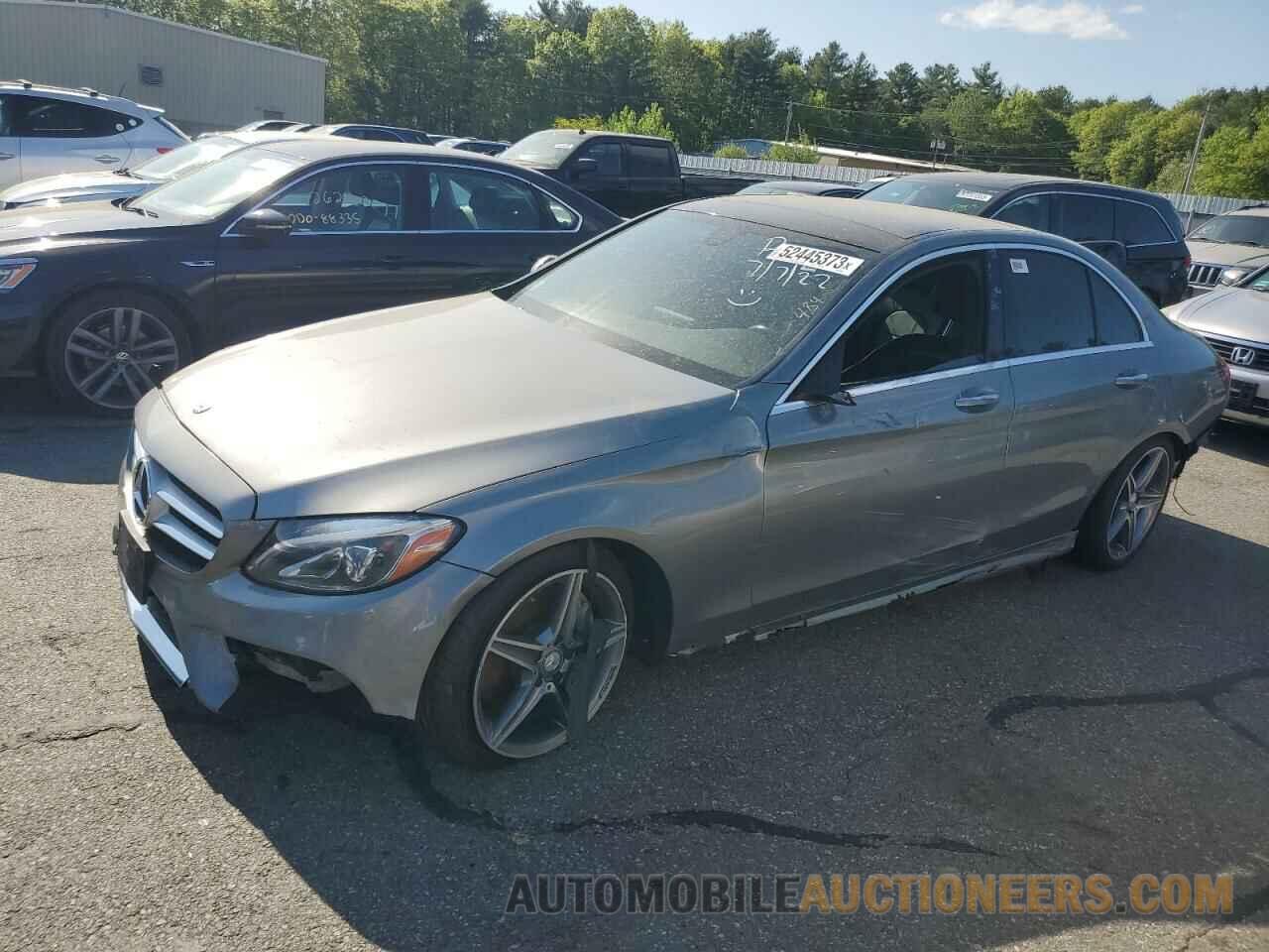 55SWF6GBXFU040601 MERCEDES-BENZ C-CLASS 2015