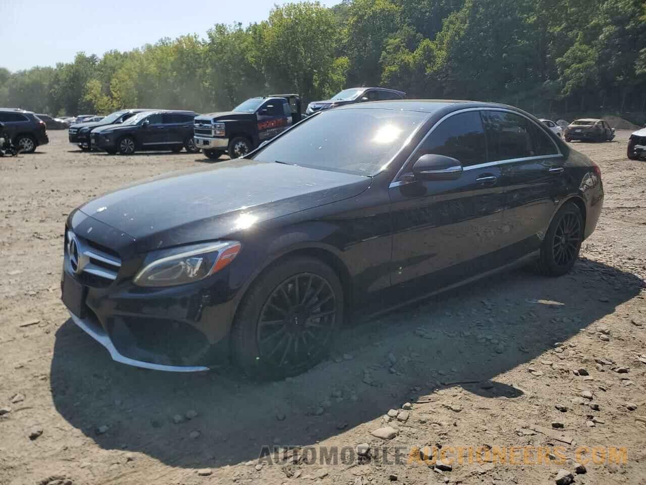 55SWF6GBXFU040758 MERCEDES-BENZ C-CLASS 2015