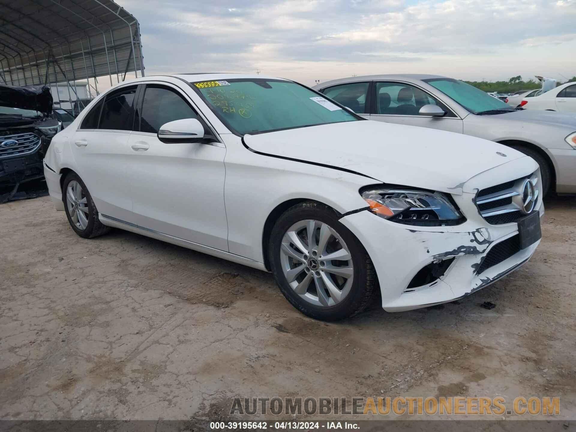 55SWF8DB5KU295439 MERCEDES-BENZ C 300 2019