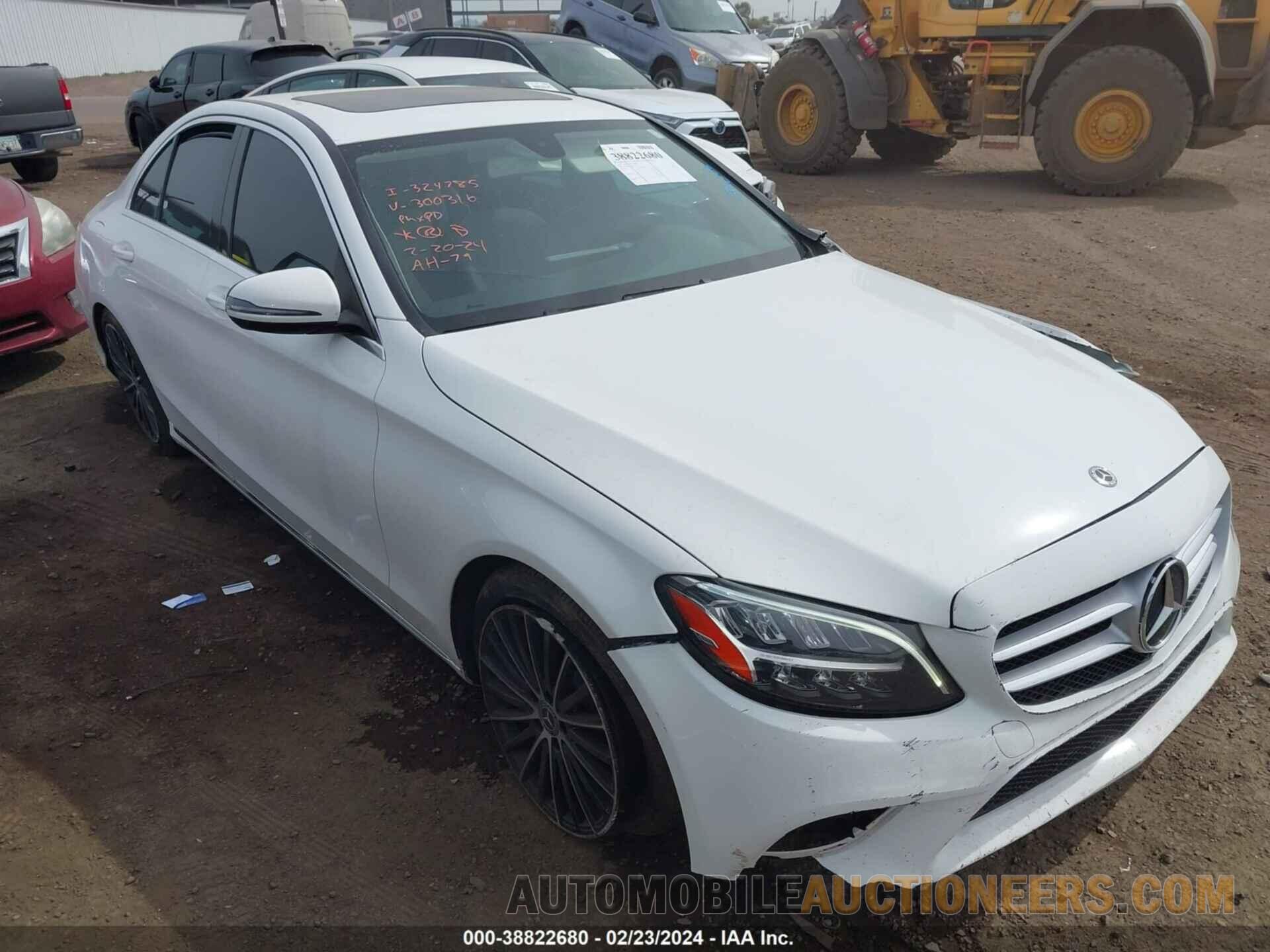 55SWF8DB5KU300316 MERCEDES-BENZ C 300 2019