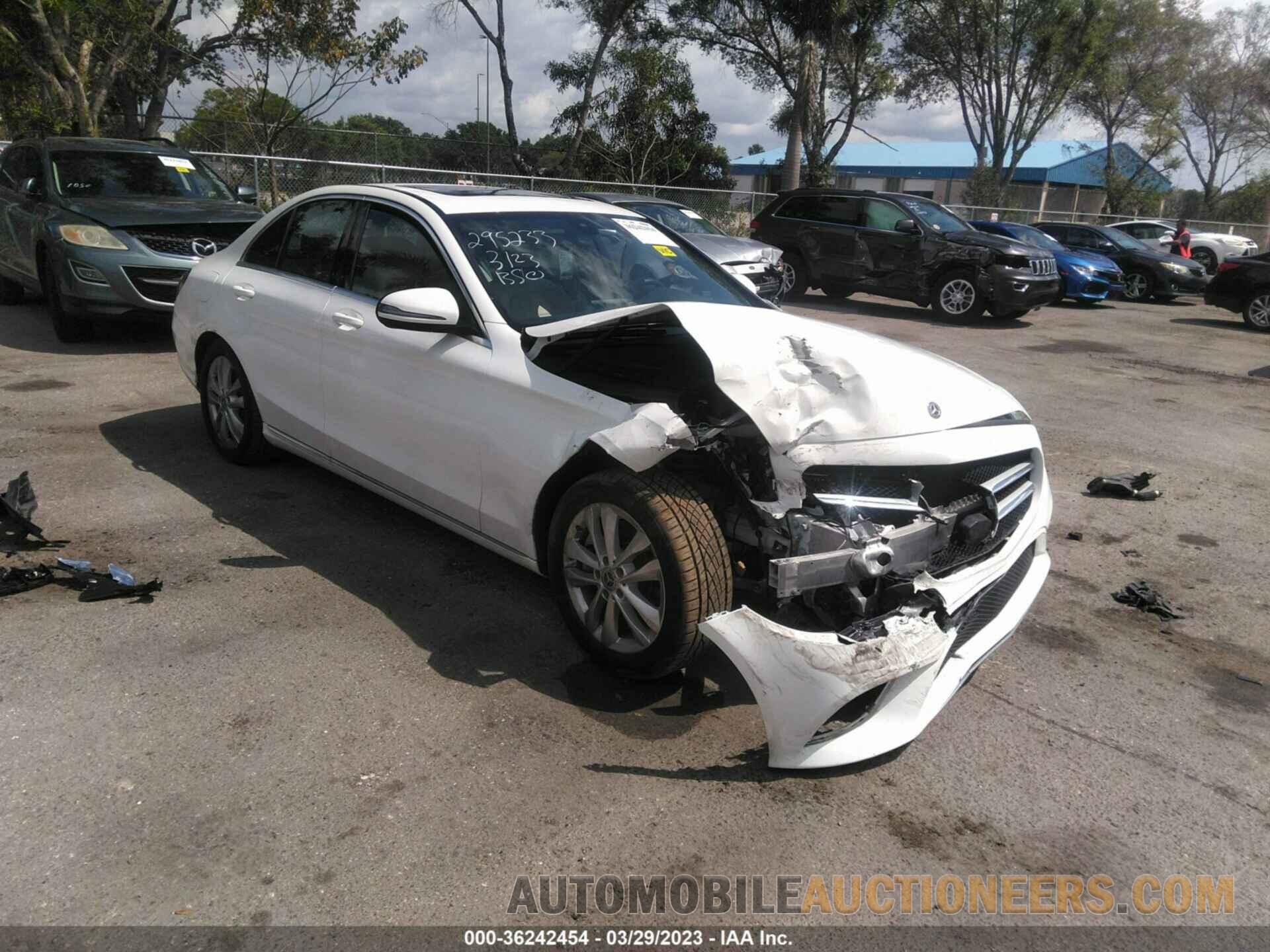 55SWF8DB7KU295233 MERCEDES-BENZ C-CLASS 2019