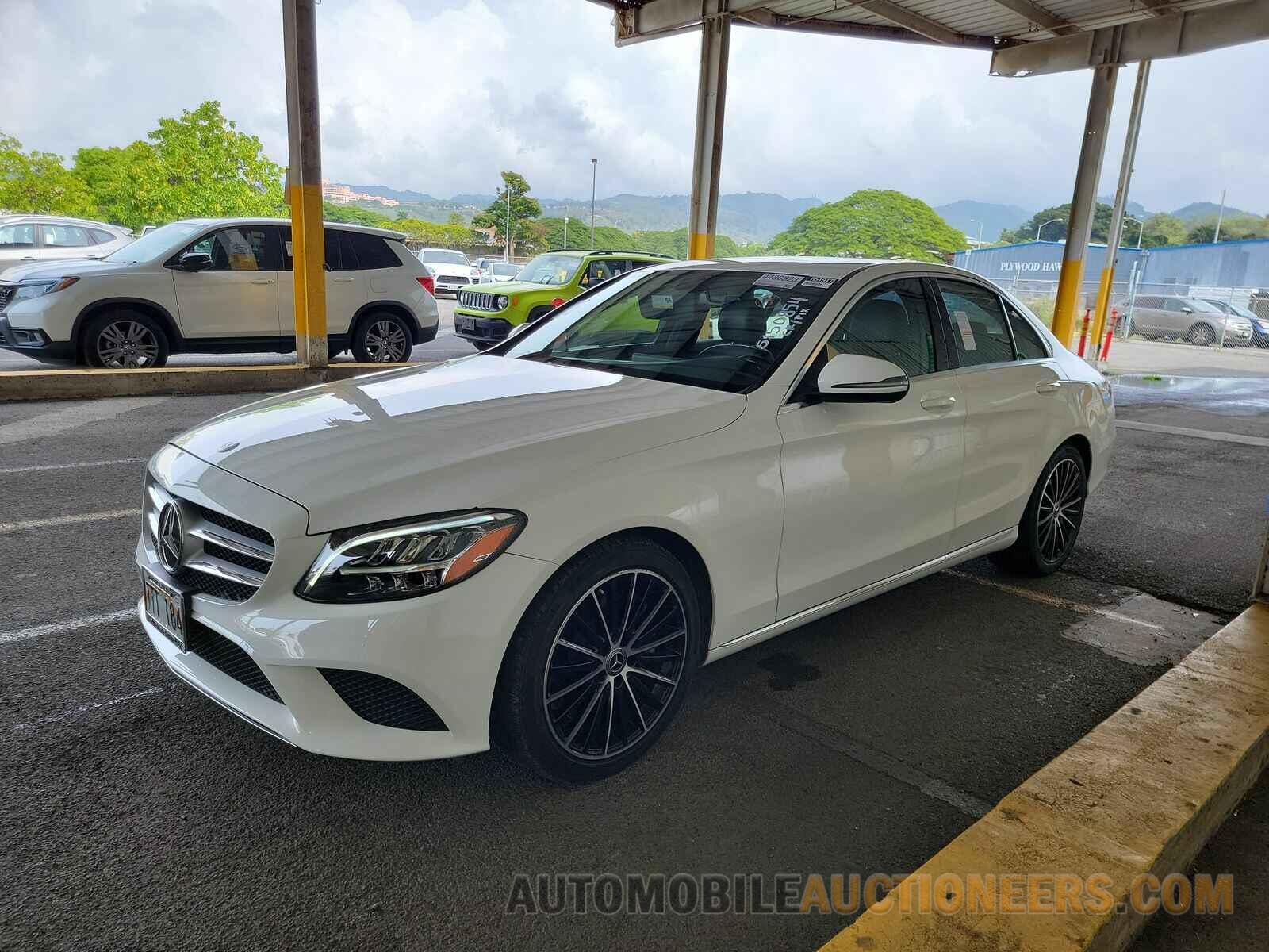 55SWF8DB7KU302844 Mercedes-Benz C-Class 2019