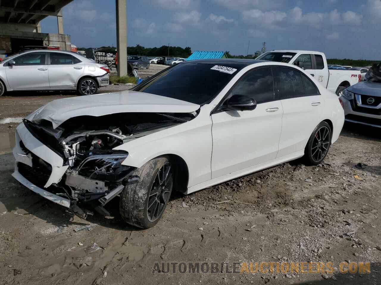 55SWF8DB7KU322429 MERCEDES-BENZ C-CLASS 2019