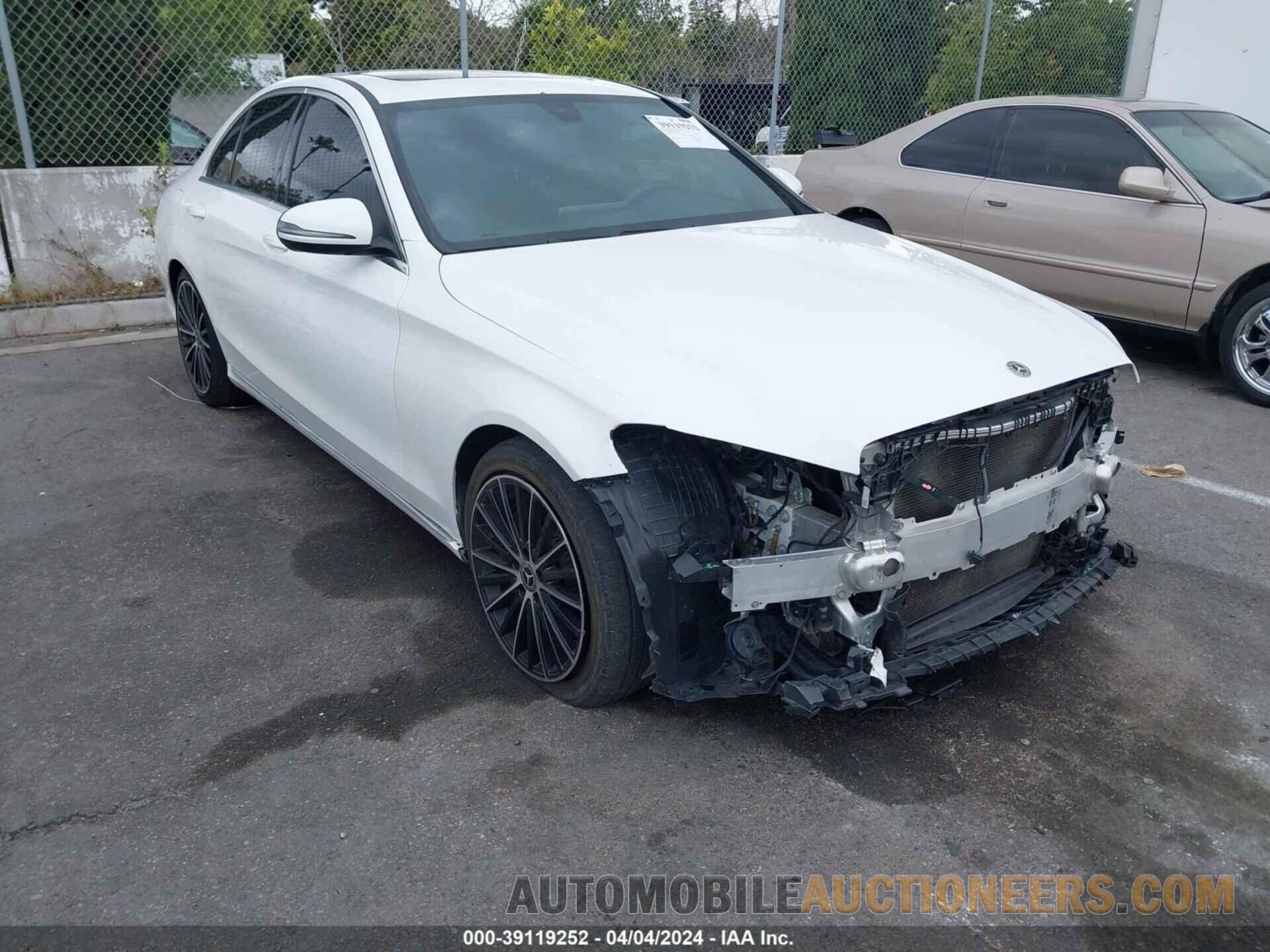 55SWF8DB8KU295080 MERCEDES-BENZ C 300 2019