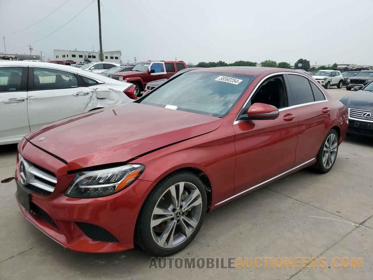 55SWF8DB8KU322083 MERCEDES-BENZ C-CLASS 2019