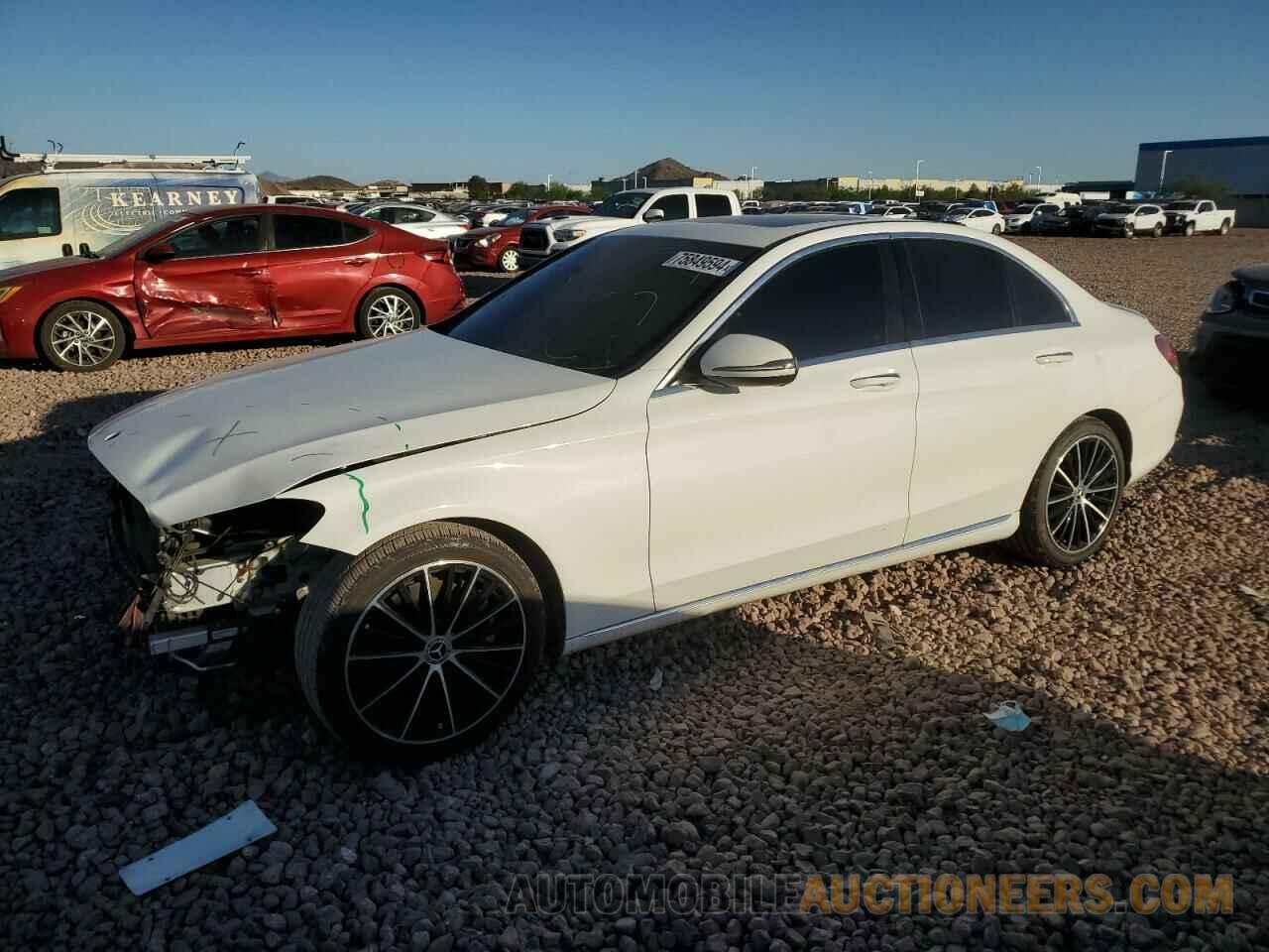 55SWF8DB9KU285593 MERCEDES-BENZ C-CLASS 2019