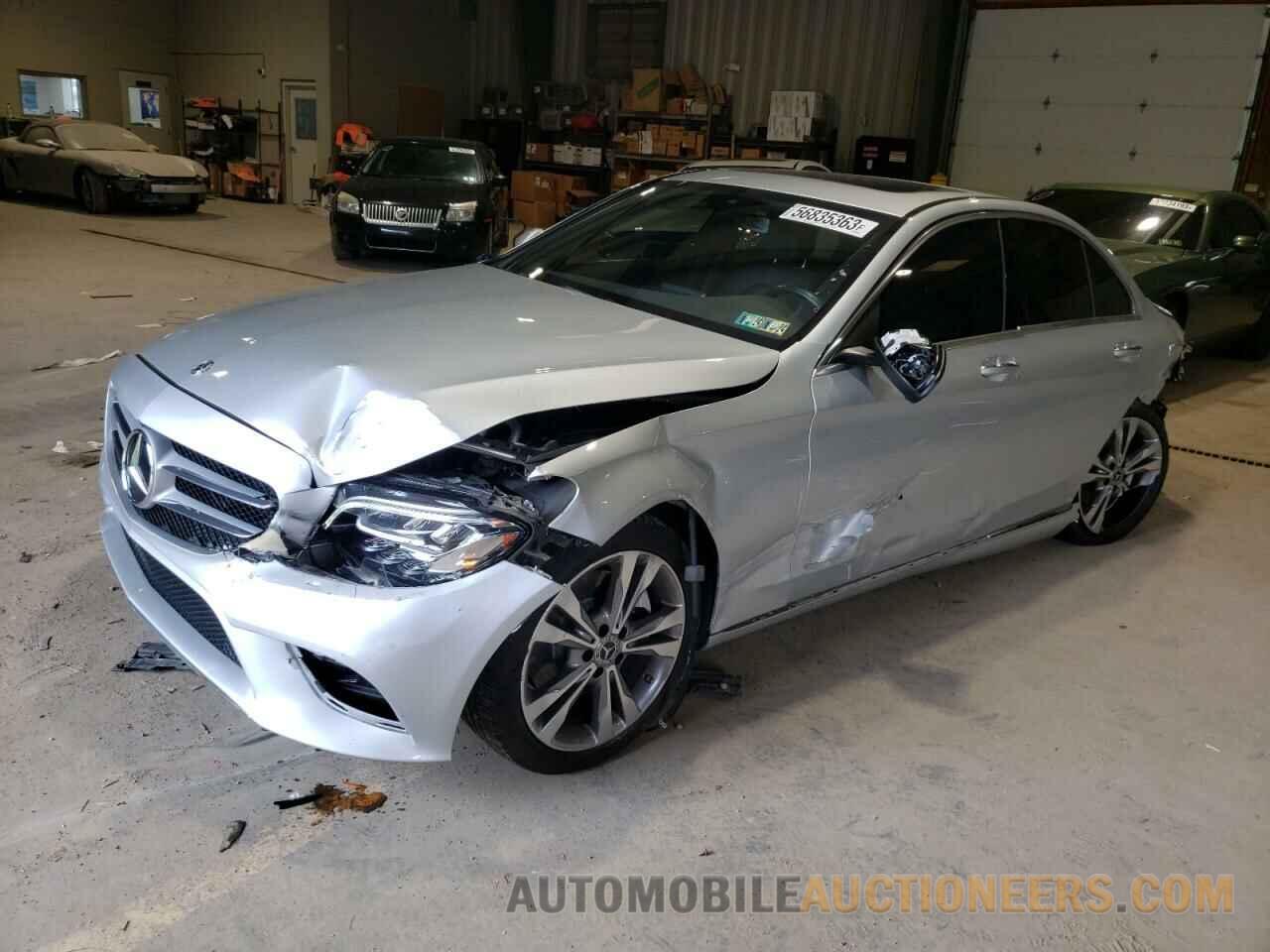 55SWF8EB0KU299414 MERCEDES-BENZ C-CLASS 2019