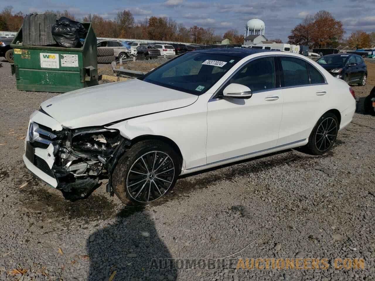 55SWF8EB4KU314884 MERCEDES-BENZ C-CLASS 2019