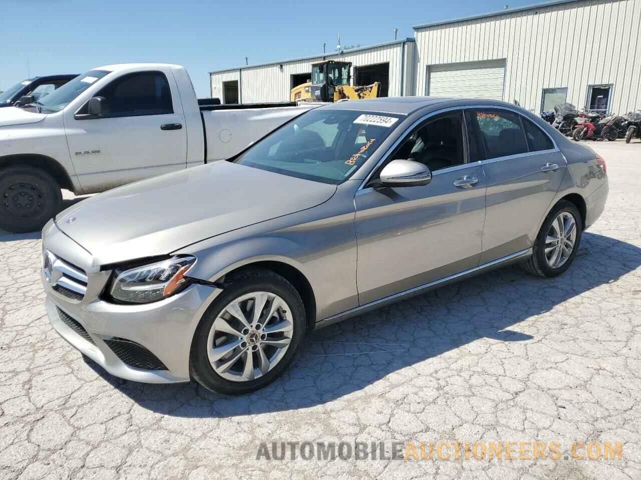 55SWF8EB6KU287137 MERCEDES-BENZ C-CLASS 2019