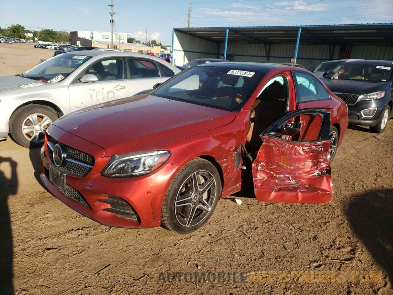 55SWF8EB8KU308974 MERCEDES-BENZ C-CLASS 2019