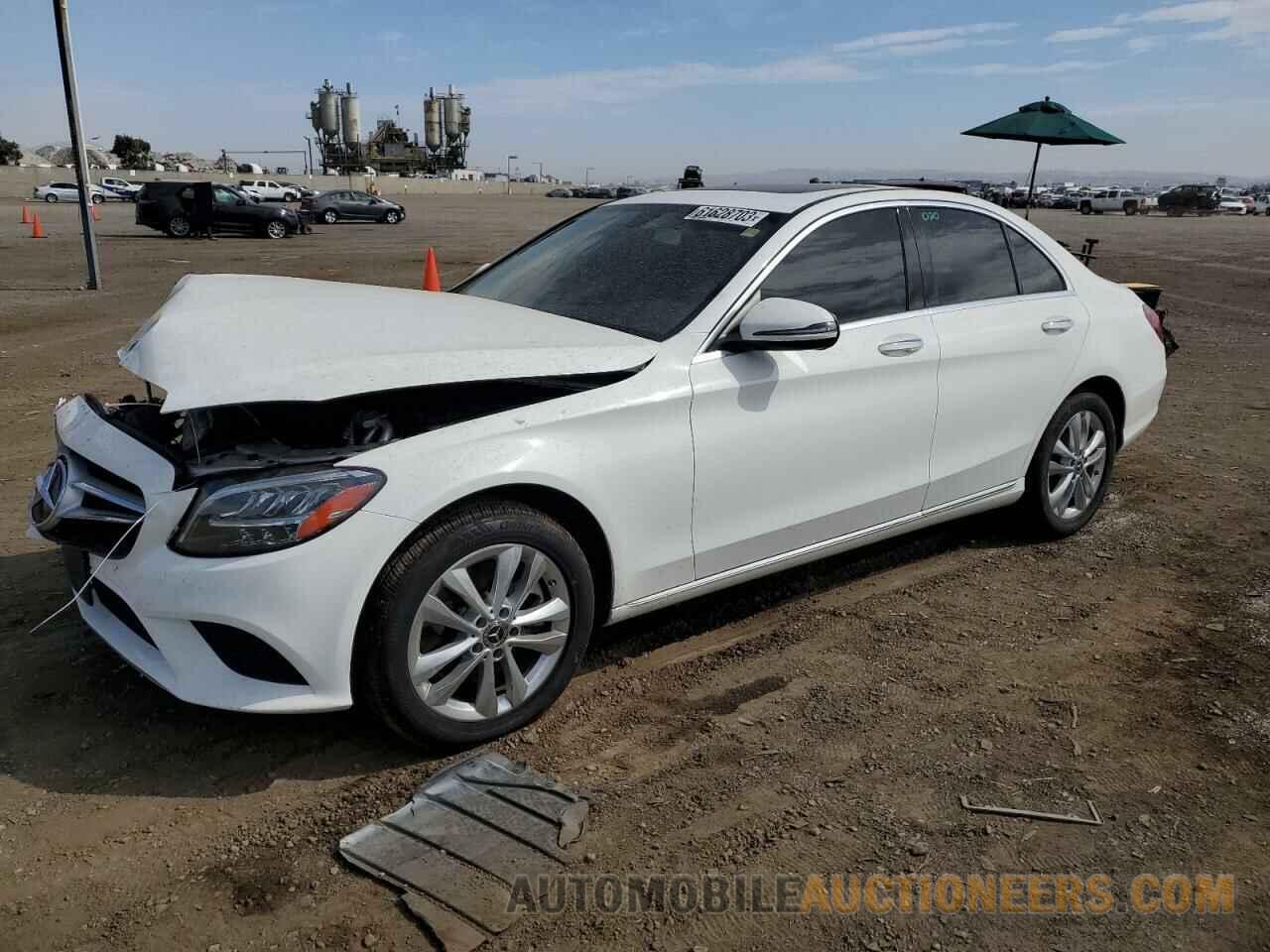 55SWF8EB8KU316525 MERCEDES-BENZ C-CLASS 2019