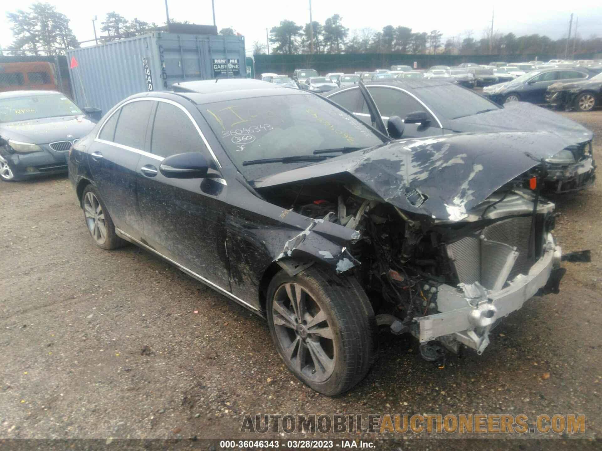 55SWF8EBXKU315263 MERCEDES-BENZ C-CLASS 2019