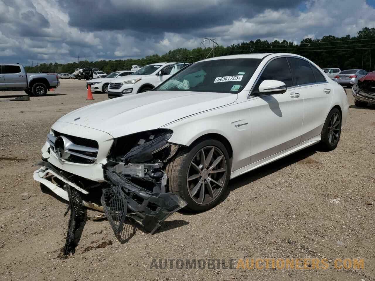 55SWF8GB0JU260897 MERCEDES-BENZ C-CLASS 2018