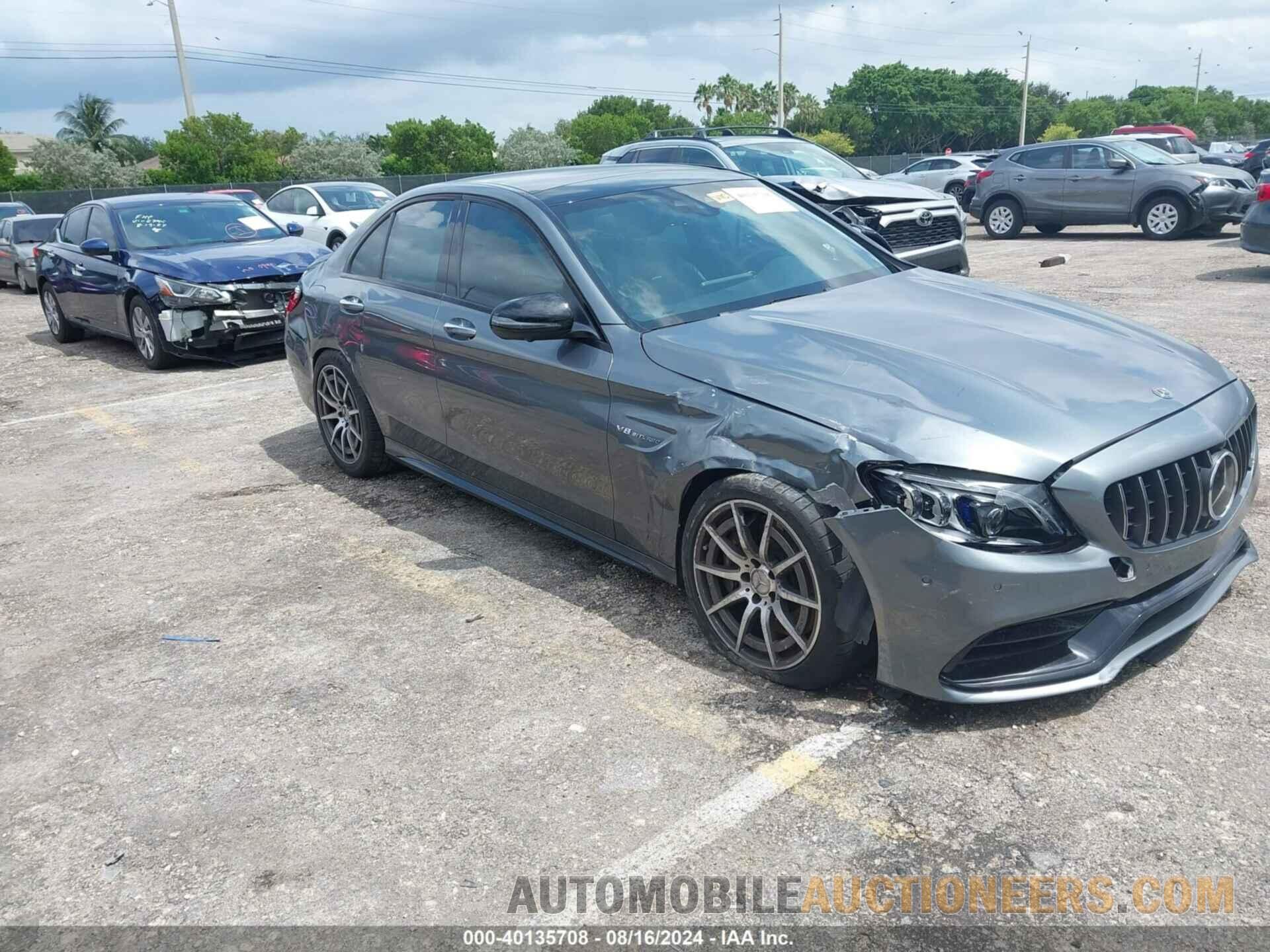 55SWF8GB0KU305130 MERCEDES-BENZ AMG C 63 2019