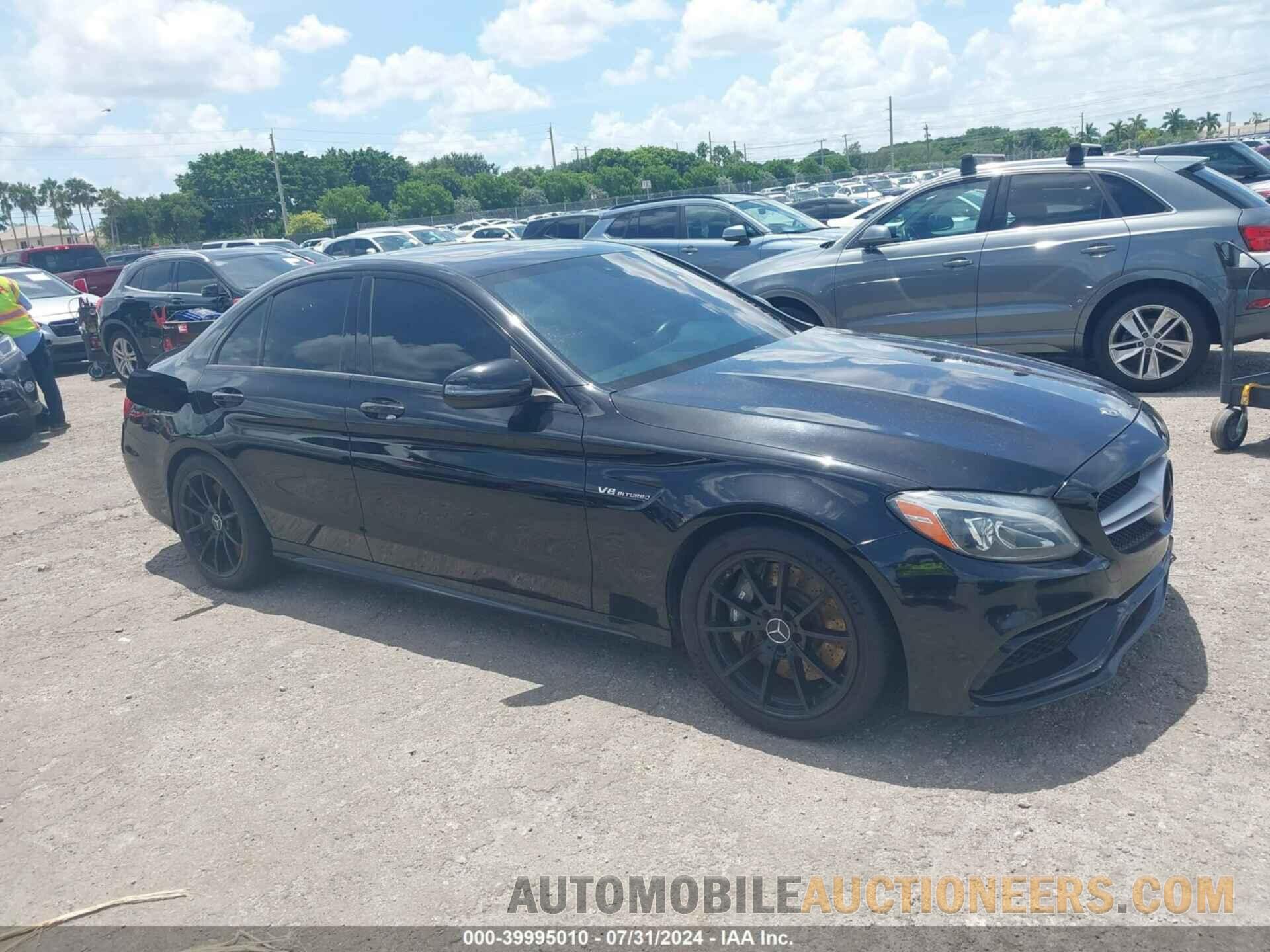 55SWF8GB1JU248791 MERCEDES-BENZ AMG C 63 2018