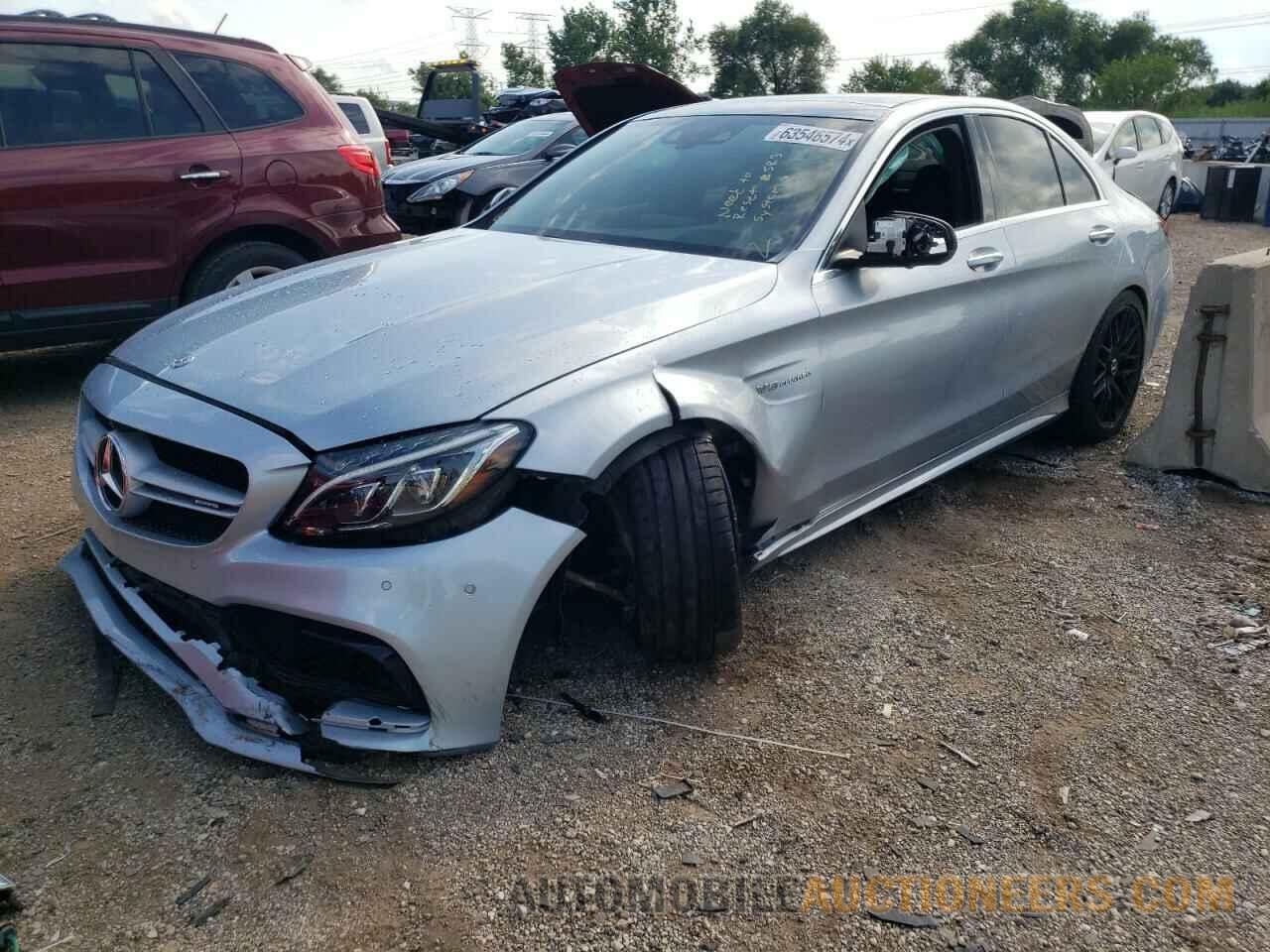 55SWF8GB5JU237938 MERCEDES-BENZ C-CLASS 2018