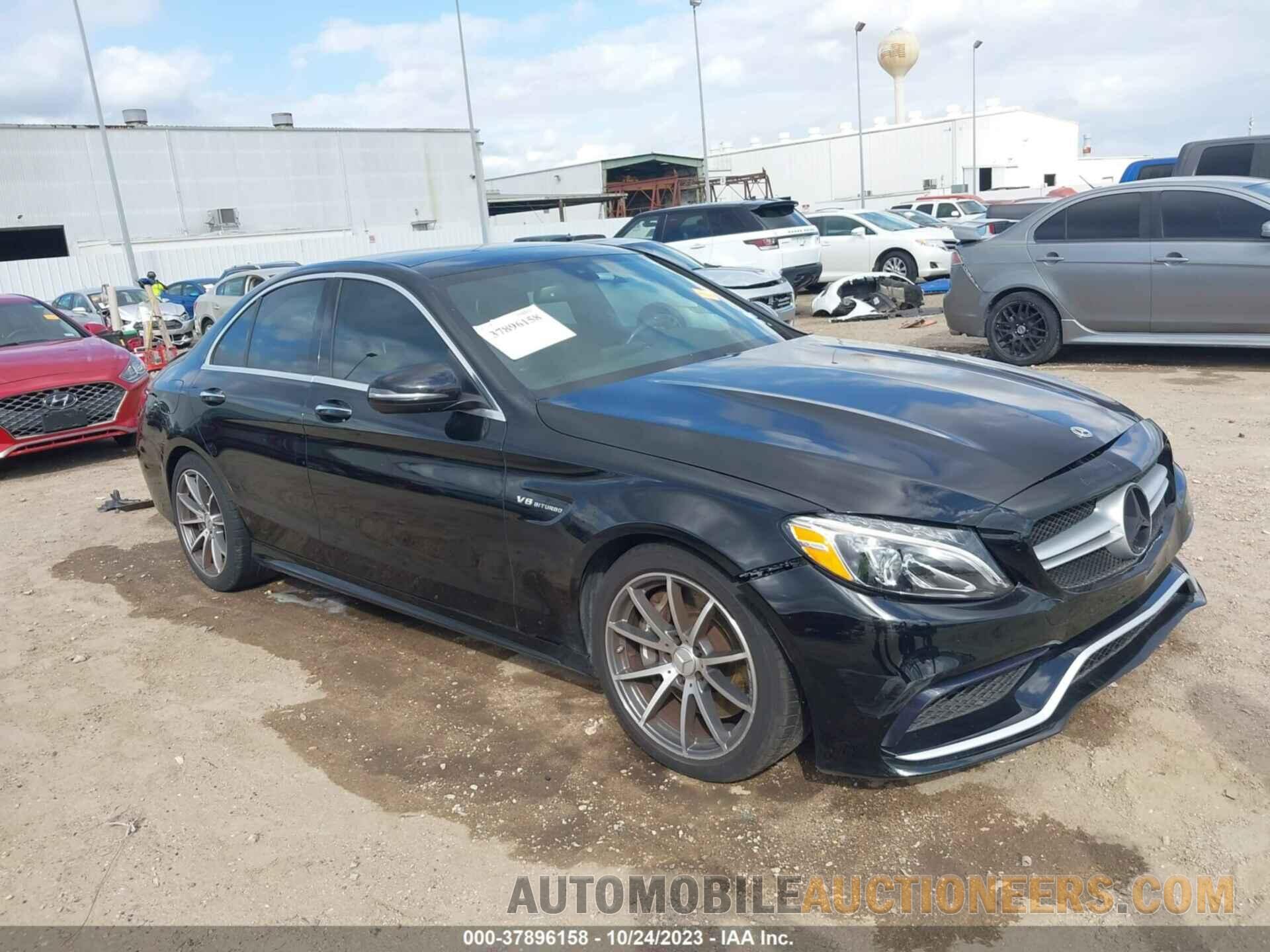 55SWF8GB7HU232699 MERCEDES-BENZ AMG C 63 2017