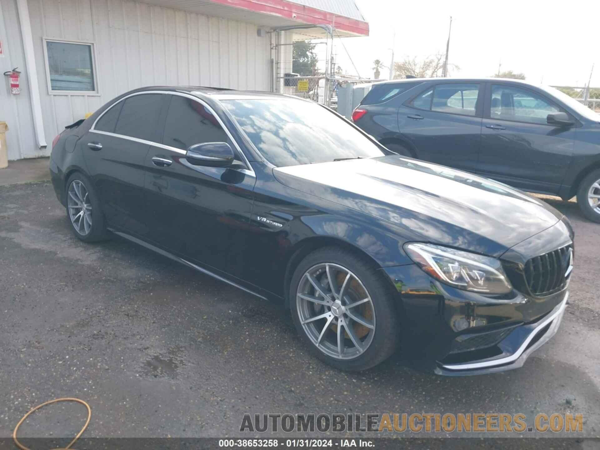 55SWF8GB9GU144090 MERCEDES-BENZ AMG C 63 2016