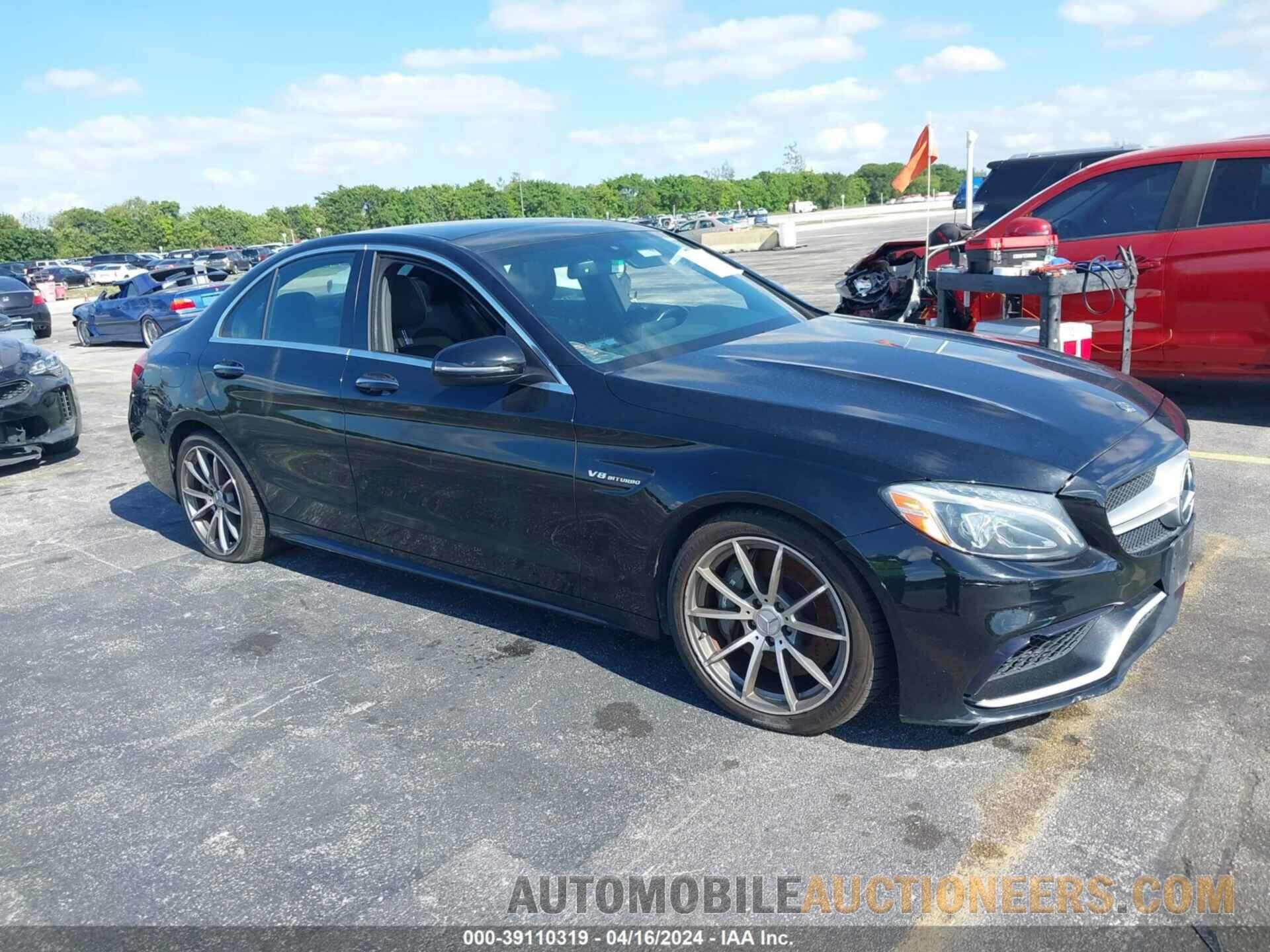 55SWF8GBXHU232583 MERCEDES-BENZ AMG C 63 2017