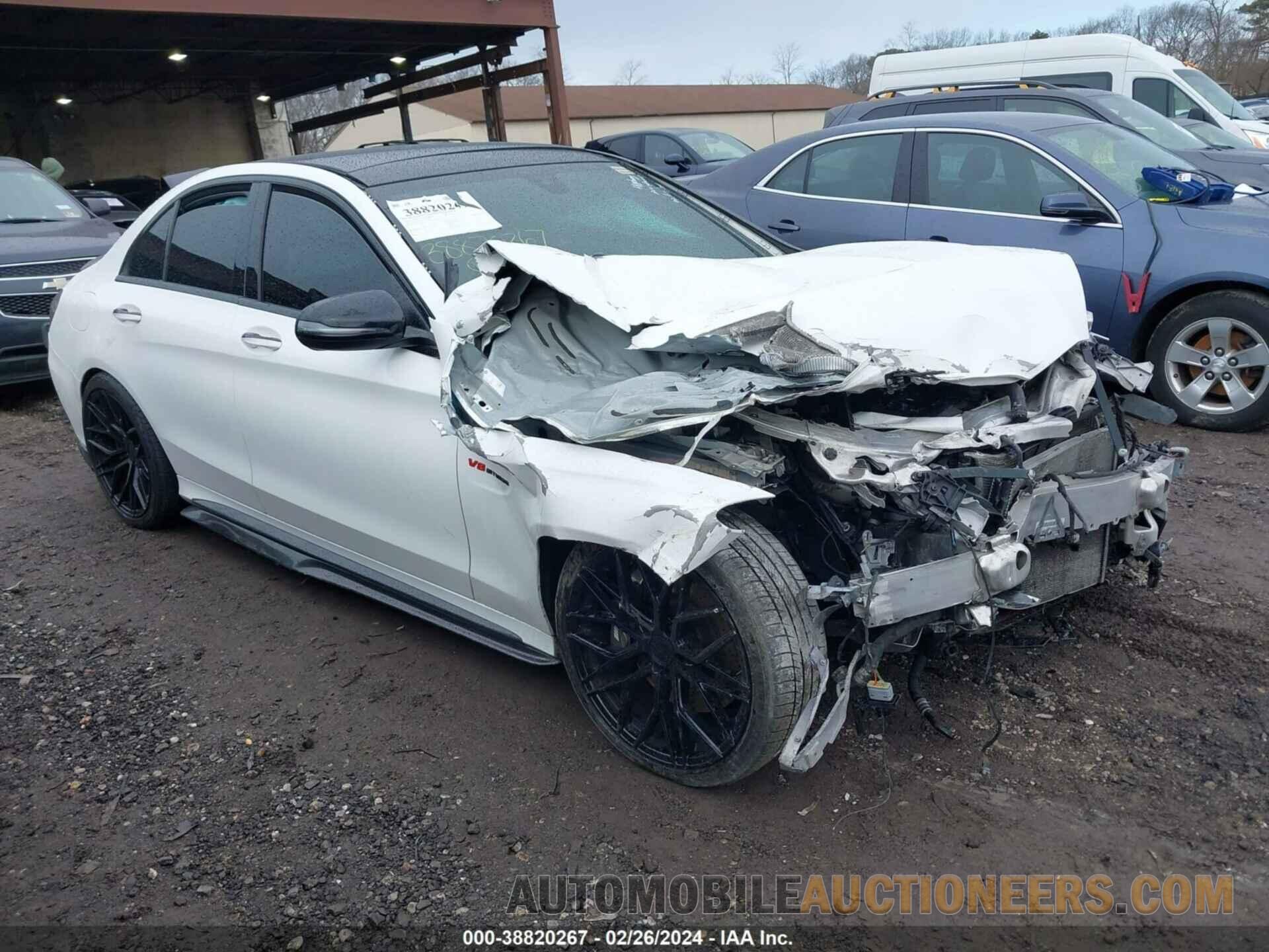 55SWF8GBXLU331686 MERCEDES-BENZ AMG C 63 2020