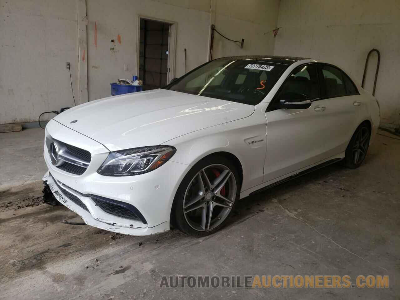 55SWF8HB0FU077540 MERCEDES-BENZ C-CLASS 2015