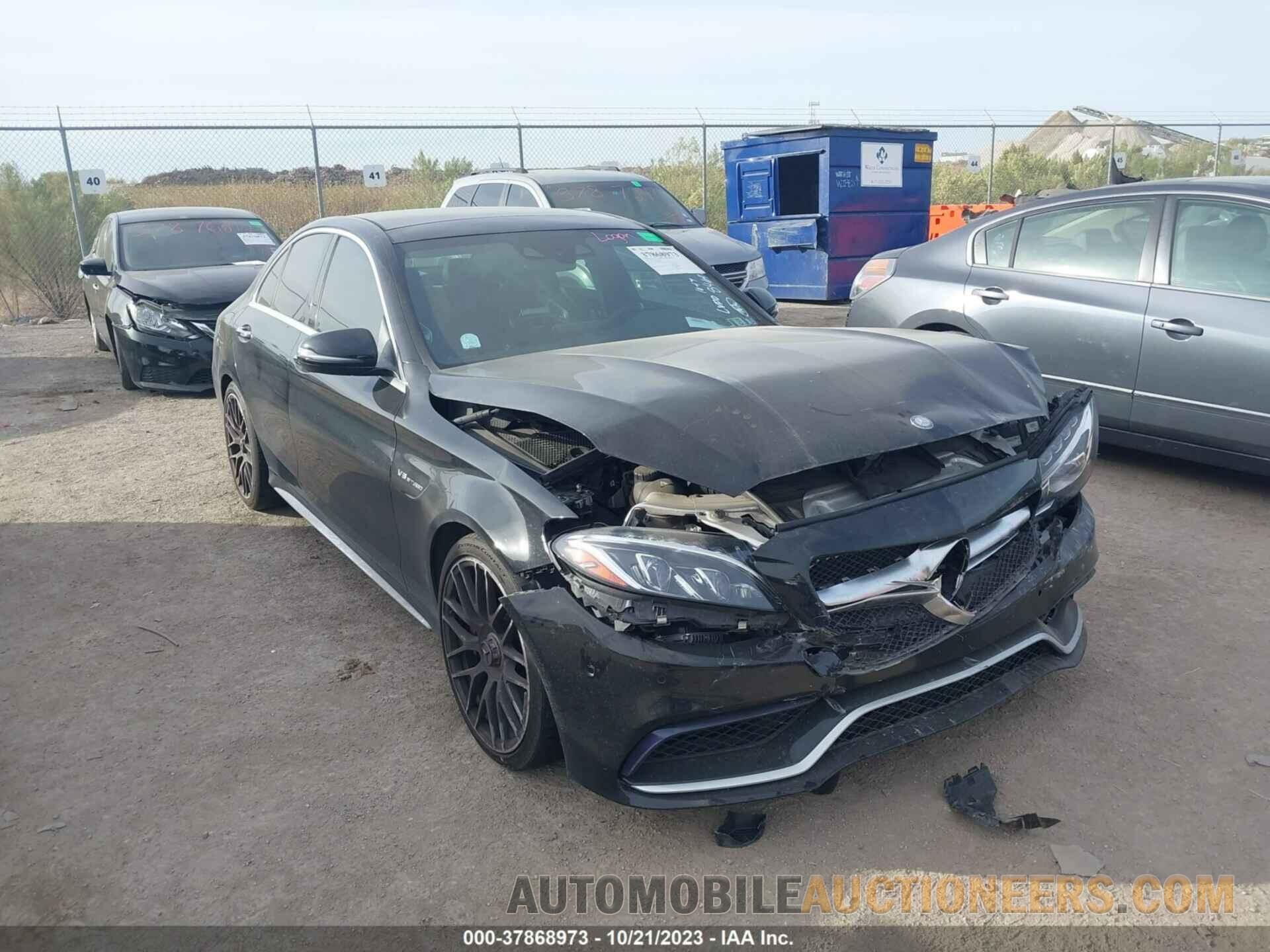 55SWF8HB0GU112630 MERCEDES-BENZ AMG C 63 2016