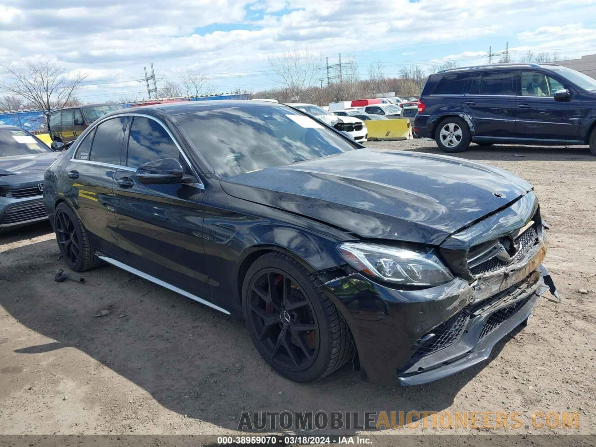 55SWF8HB0GU126740 MERCEDES-BENZ AMG C 63 2016