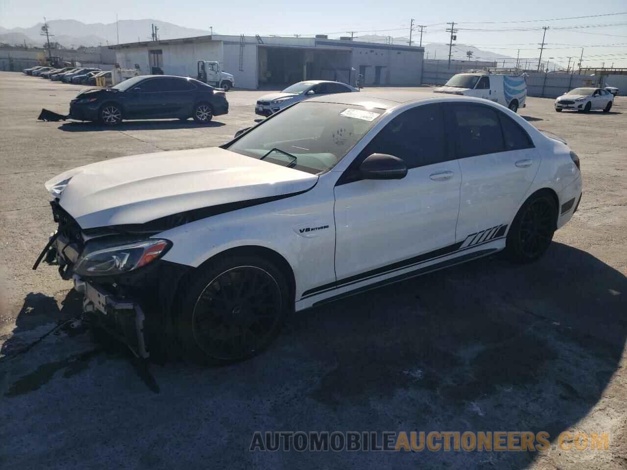 55SWF8HB0JU245492 MERCEDES-BENZ C-CLASS 2018