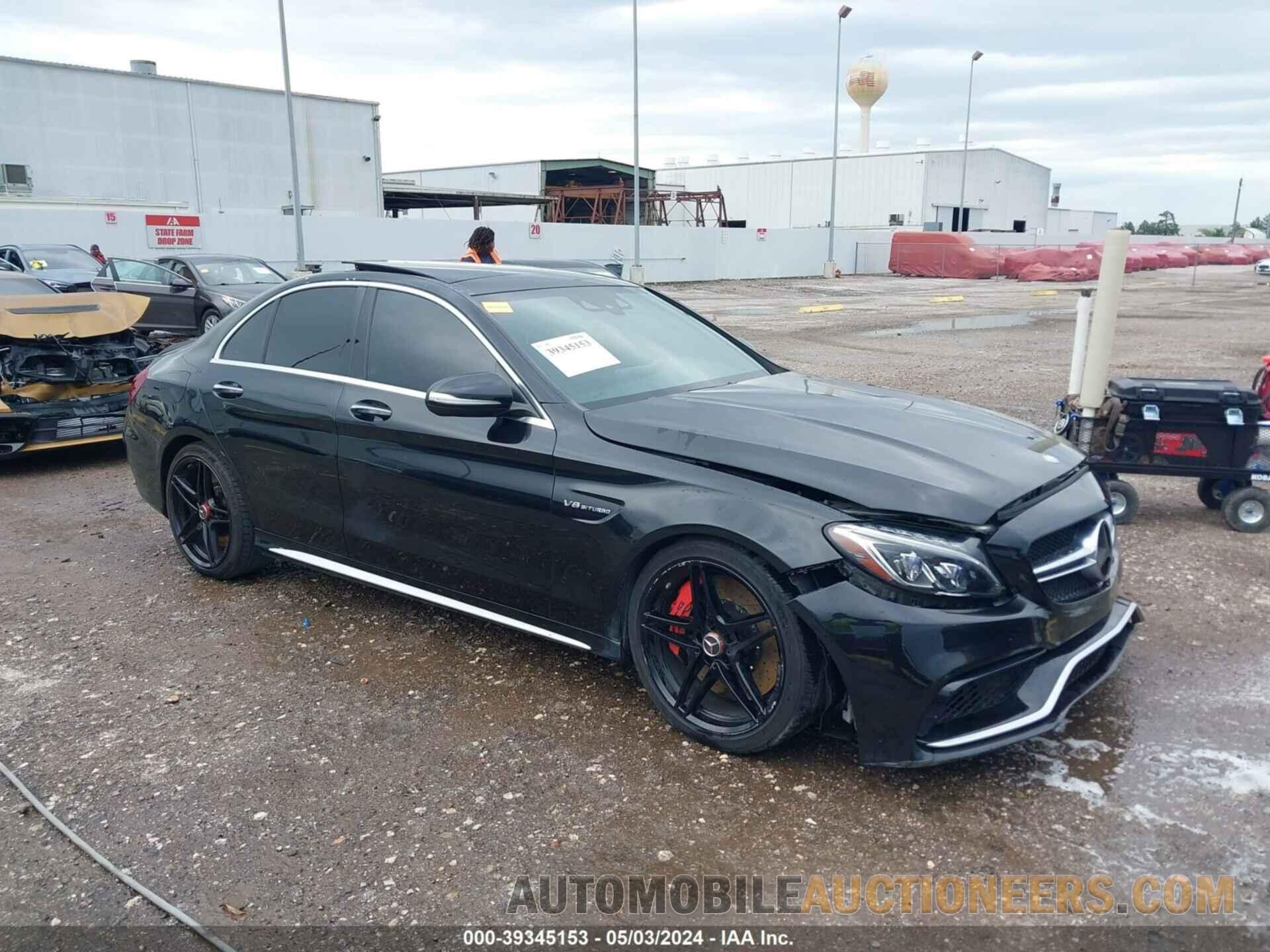 55SWF8HB1FU080771 MERCEDES-BENZ C 63 AMG 2015