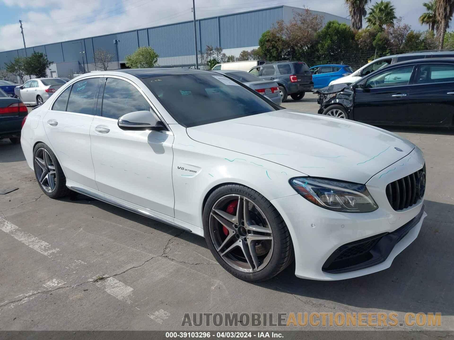 55SWF8HB1GU113205 MERCEDES-BENZ AMG C 63 2016