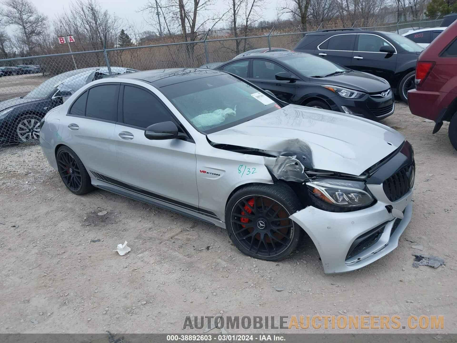 55SWF8HB1GU115567 MERCEDES-BENZ AMG C 63 2016