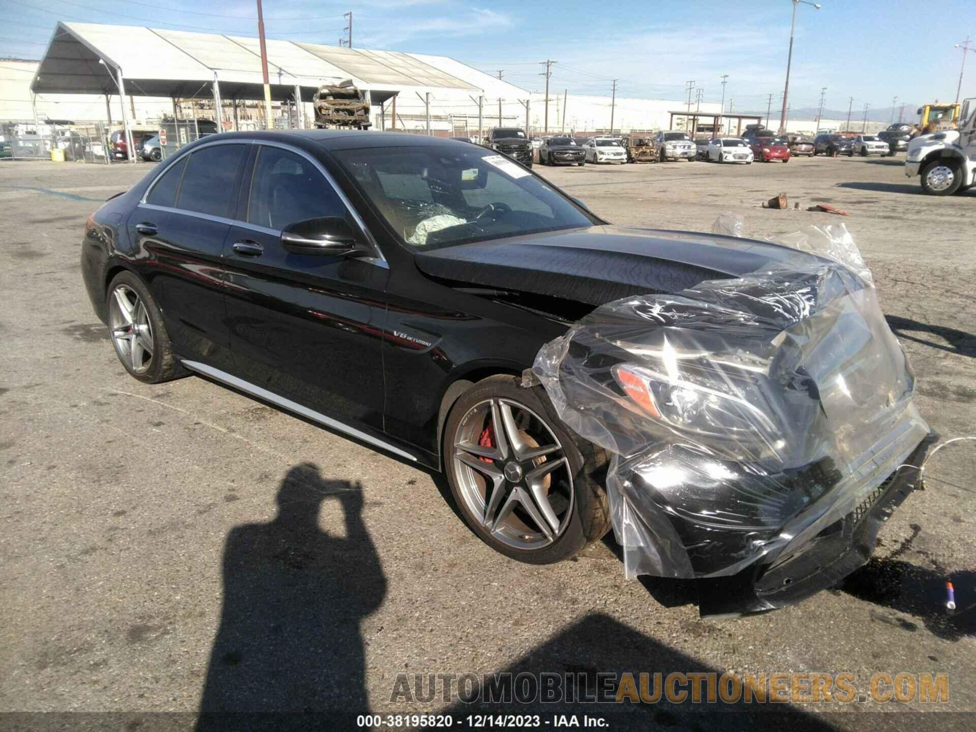 55SWF8HB1GU117688 MERCEDES-BENZ AMG C 63 2016