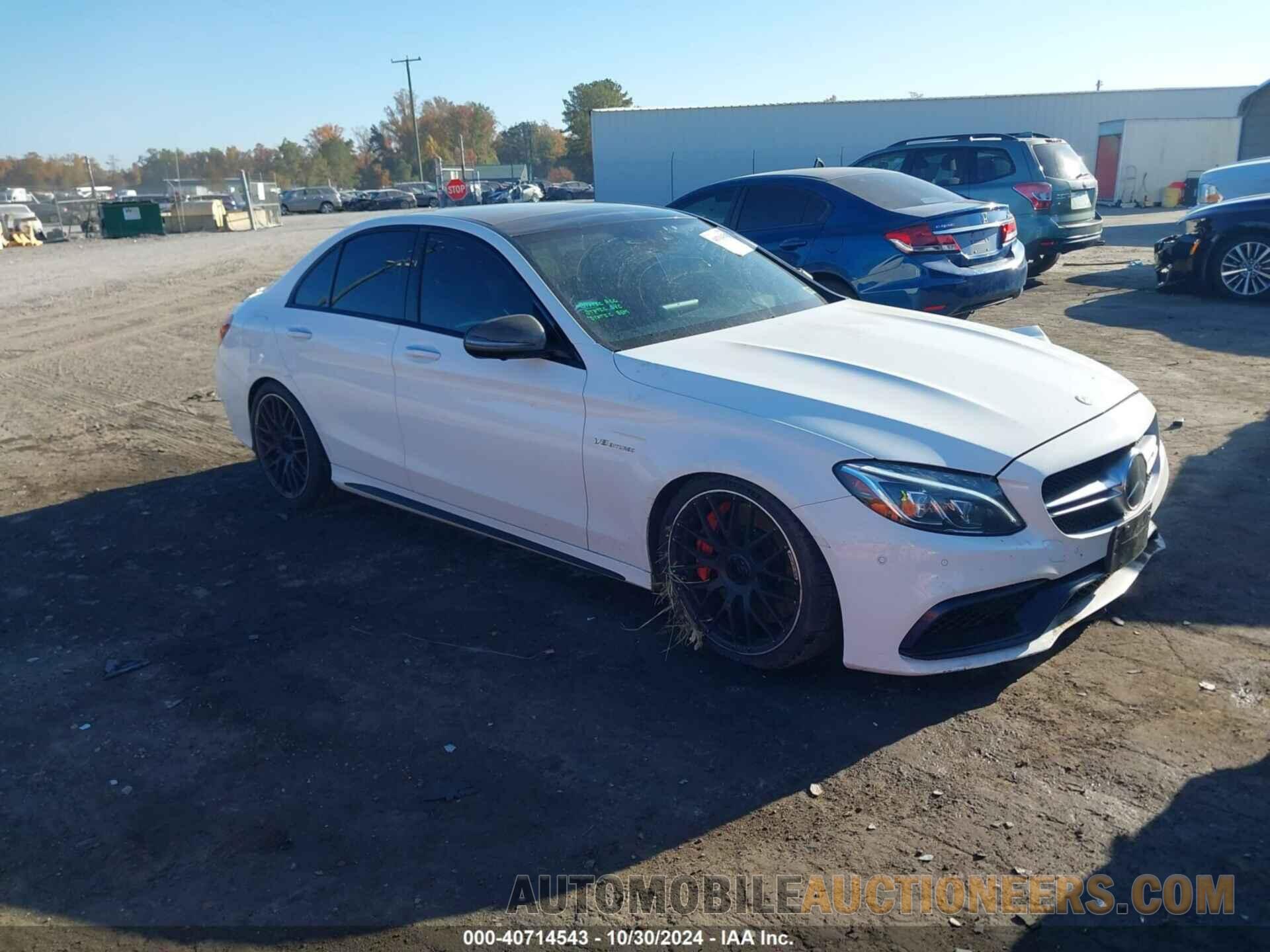 55SWF8HB1GU149329 MERCEDES-BENZ AMG C 63 2016