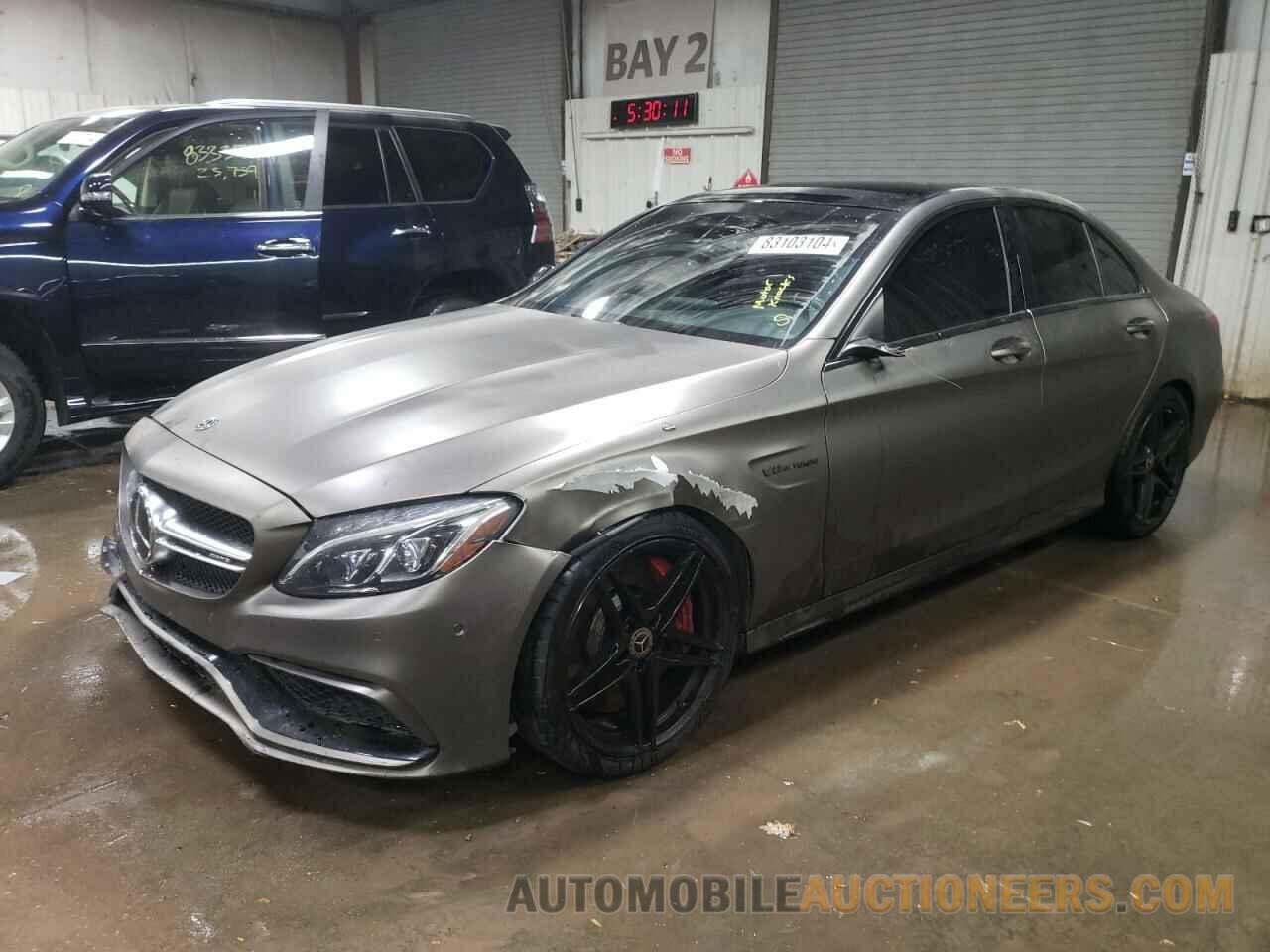 55SWF8HB1JU249809 MERCEDES-BENZ C-CLASS 2018