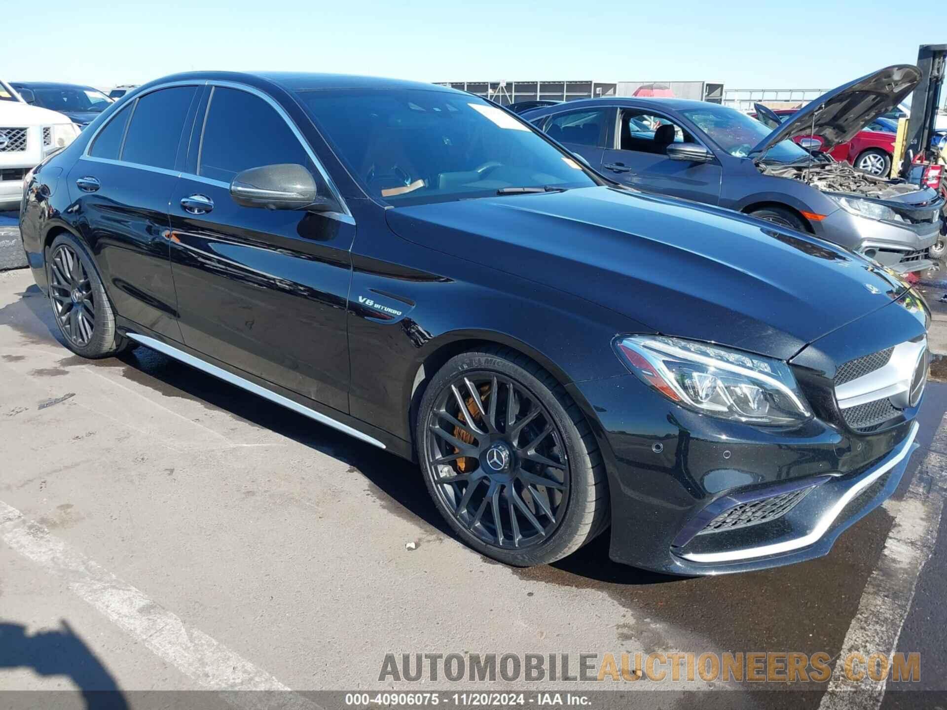 55SWF8HB2HU225500 MERCEDES-BENZ AMG C 63 2017