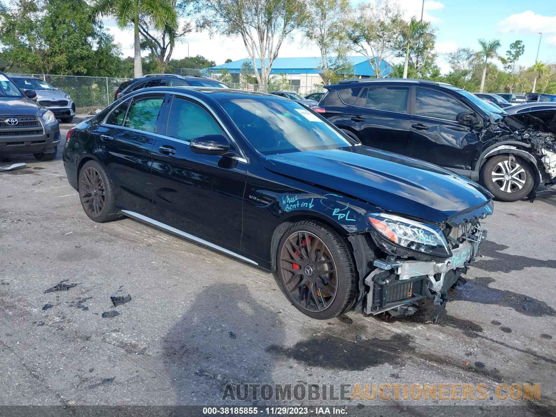 55SWF8HB2KU316208 MERCEDES-BENZ AMG C 63 2019