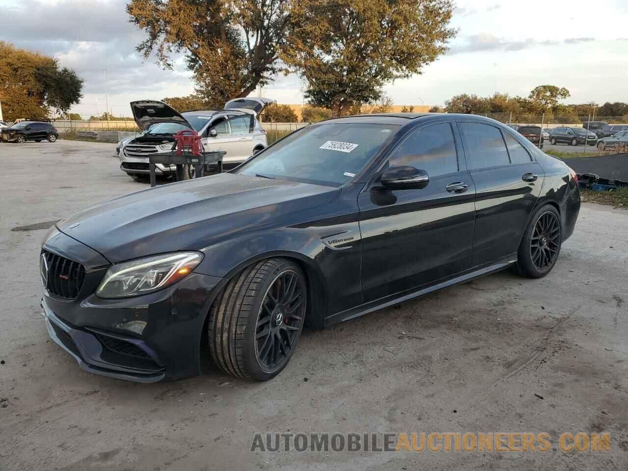 55SWF8HB3GU117305 MERCEDES-BENZ C-CLASS 2016